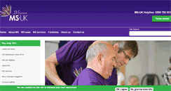 Desktop Screenshot of ms-uk.org